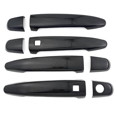 Для Lexus GS300 2006-2011 RX300 2004-2009 GX470 Глянцевая Пиано Черная Накладка на Ручку Двери Снаружи Декоративные Колпачки Защита от Царапин