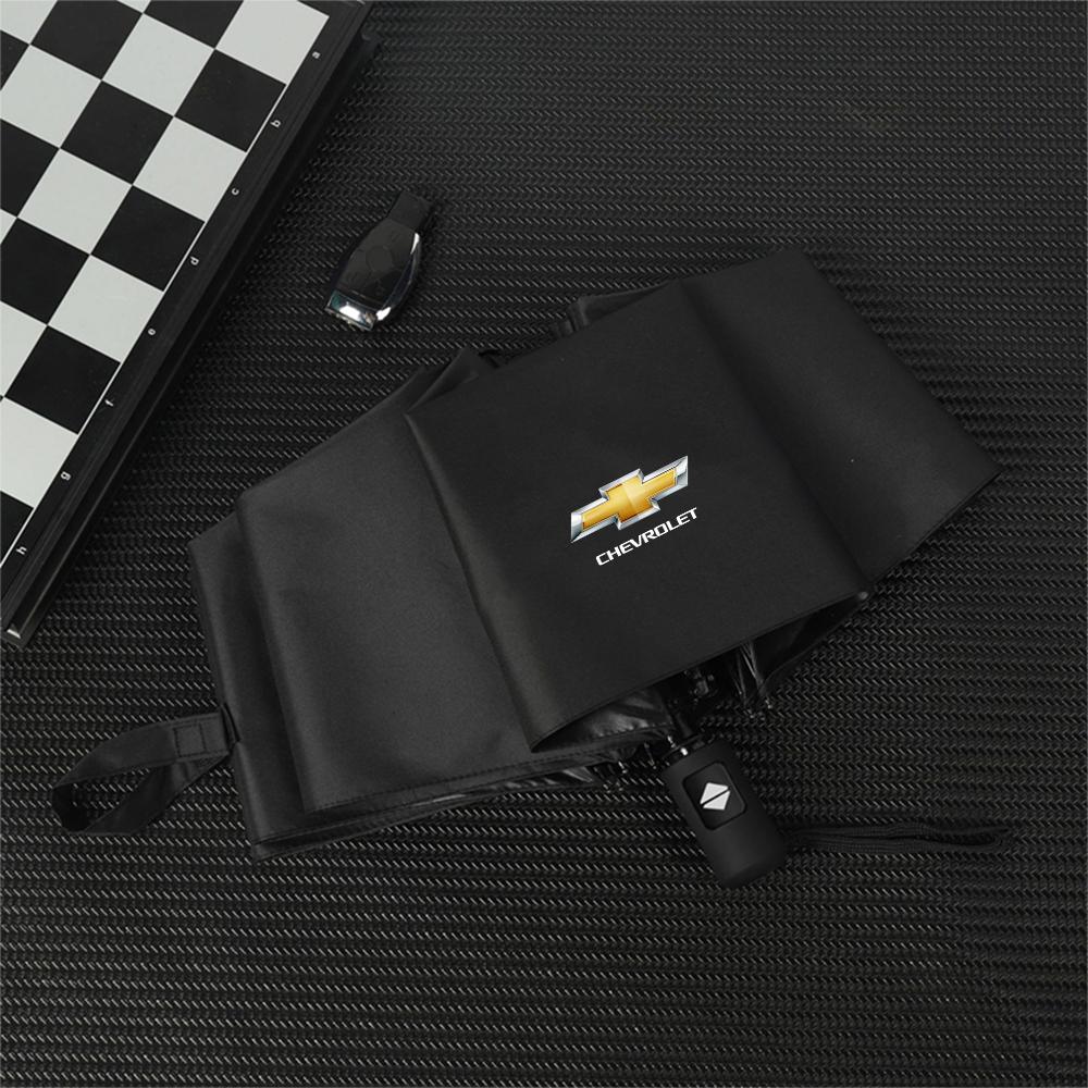 Car Fully Automatic Folding Rain Windproof Umbrella Sunshade For Chevrolet Cruze Spark Suburban Captiva Camaro Trax Malibu Lova