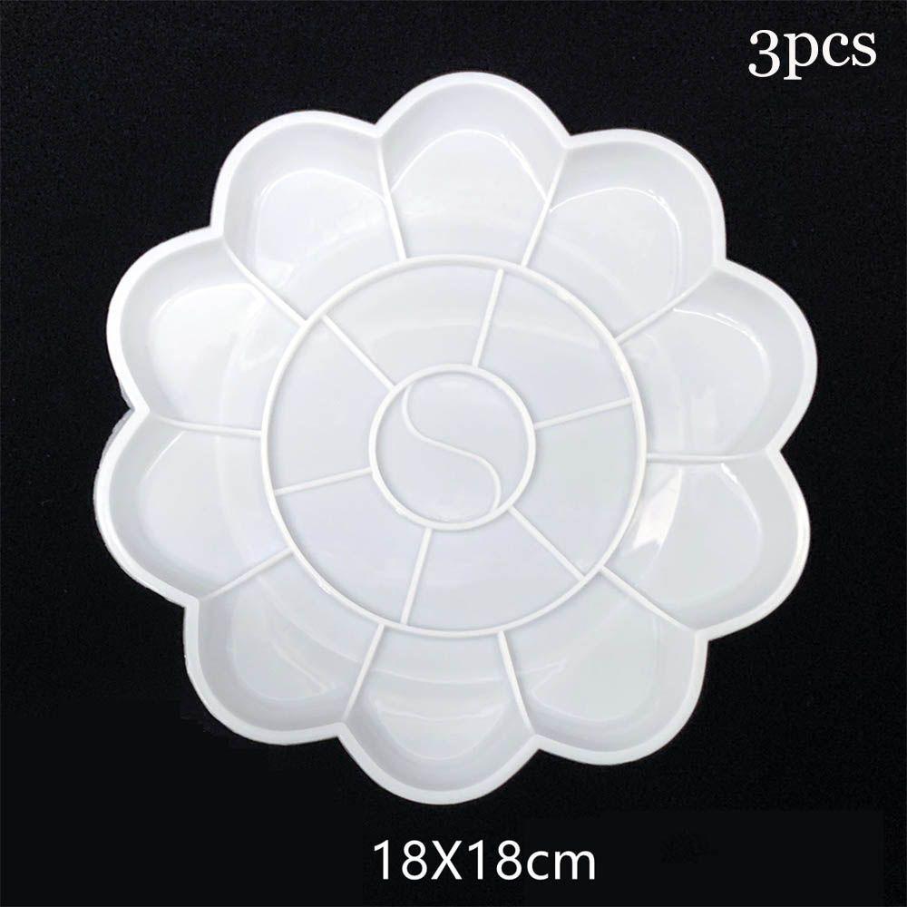 Gift Painting Supplies Alternatives Paint Art Paint Tray Plastic Palette Round Palette Watercolor