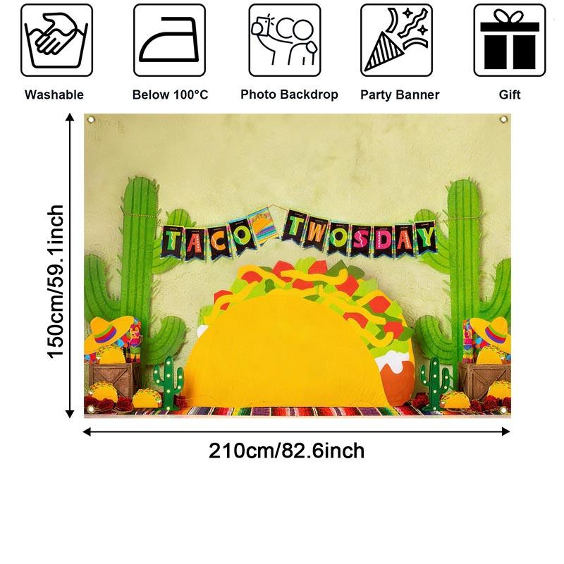 LS Desert Alpaca Backgrounds Birthday Cake Smash Kids Adult Photography Props Child Baby Cactus Decors Photo Backdrops