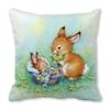 Dog Duck Sheep Pattern Printed Cushion Cover Home Decoration Bedroom Living Room Sofa Cushion Cover 45x45 Cm