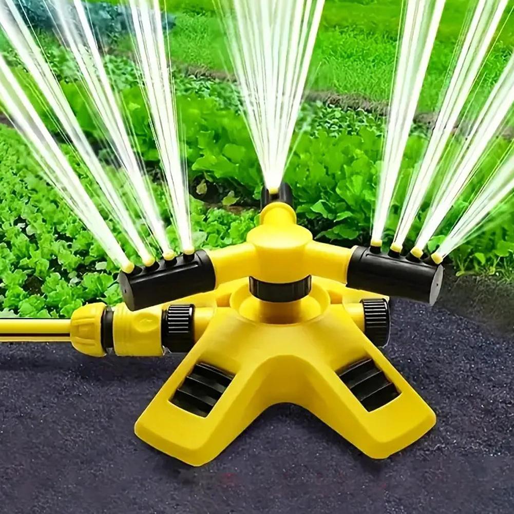 1/2/3PCS 360 Degree Automatic Rotating Water Pipe Garden Lawn Sprinkler Yard Large Area Coverage Watering Irrigation Spraye