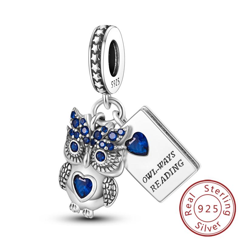 Оригинальные шармы-подвески из меди в виде светлячка, пчелы, бабочки, колибри для браслетов, женские украшения в подарок