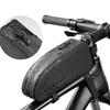 Torba rowerowa mocowana na ramę wodoodporna 1.5l as-019 - czarna
