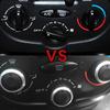 Aluminum Alloy Car Air Conditioning Knob Heat Control Switch Button Knob for Peugeot 206 207 2006-2011 for Citroen C2 2007-2011