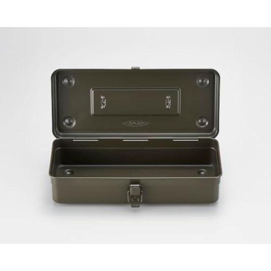 Toyo Steel Trunk-Type Tool Box T-350 Width approximately 37cm Depth 16cm Height 10cm Made Japan Storage Stackable