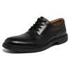 Clarks Кожаные Удобные Универсальные Деловые Туфли Дерби Формальная Обувь Мужская обувь Черные 261446767