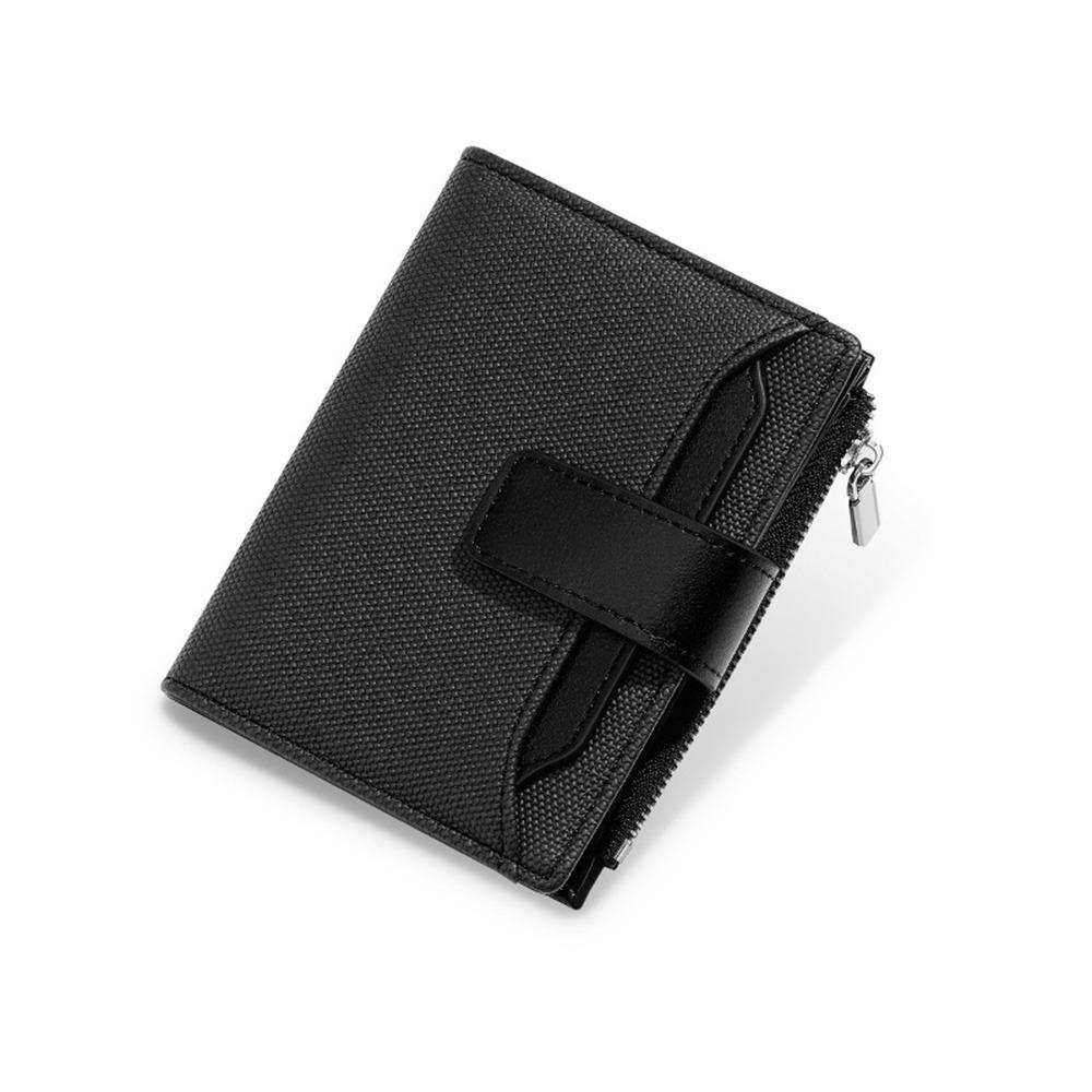 Multi-Cards Slot Credit Cards Holder PU Leather Mini Coin Pocket Fashion Zipper Coin Purse  Travel