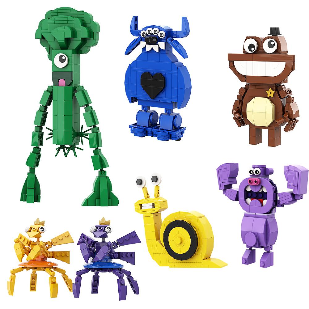 Gobricks MOC Сад БанБан Все Персонажи Набор Фигурок Строительные Блоки Образовательные Игрушки Ужастик Jumbo Josh Кирпичики Подарок для Детей