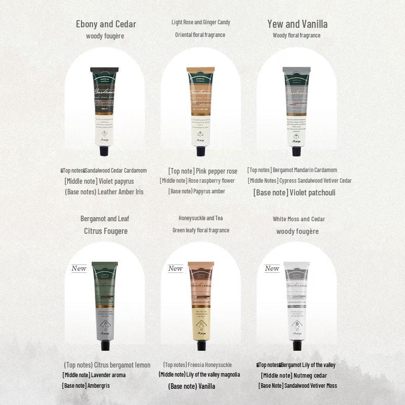 AARYE Крем для рук с ароматом светлой розы и имбиря