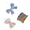 50 шт./компл. украшение для ногтей в виде банта Aurora 3D смоляной маникюрный блестящий бант DIY стразы для украшения
