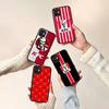 Логотип K-Kfc для iPhone 15 16 Pro Max 11 12 13 14 XS XR X Plus 16E Матовый полупрозрачный чехол для телефона