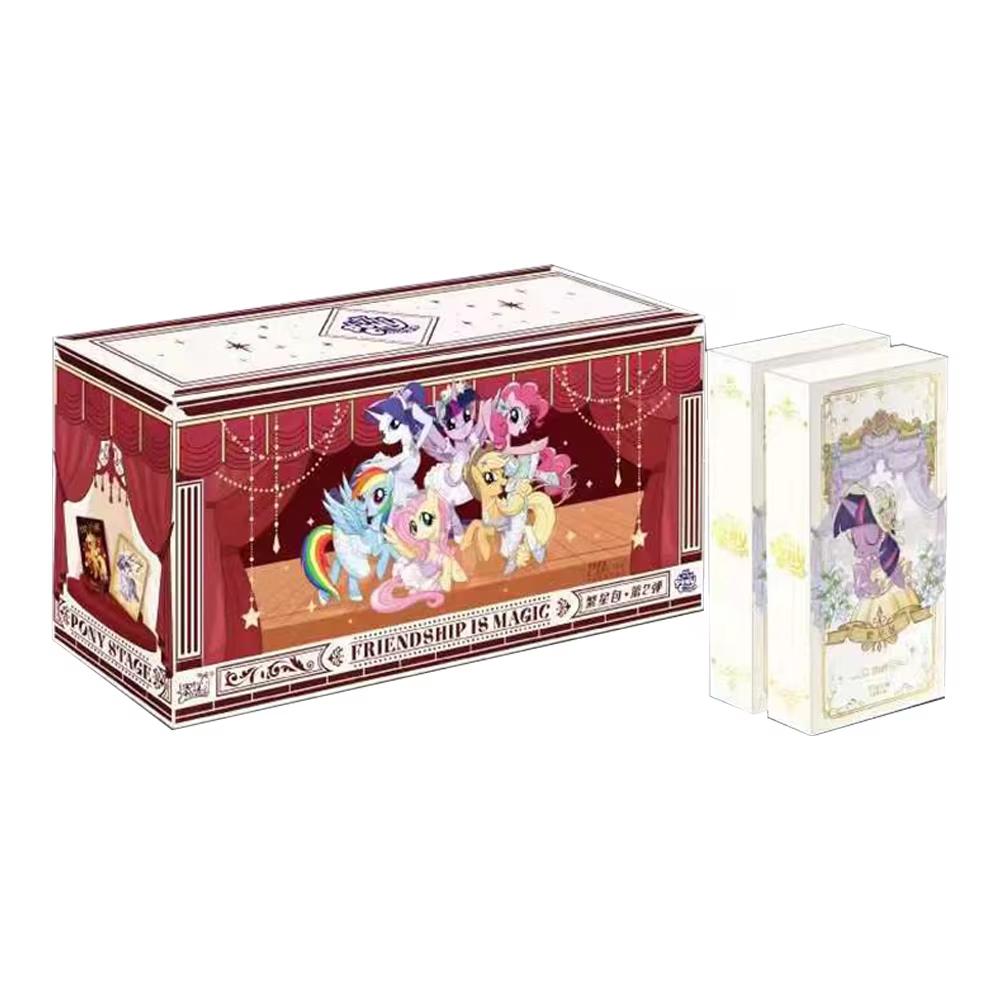 My Little Pony Collectible Trading Cards Hearth's Warming Eve Nightmare Night Anime Peripheral Battle Cards Holiday Gift