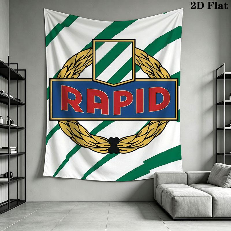 Rapid Vienna Wall Hanging Printed Fabric Blanket Decorative Tapestries for Bedroom Living Room Home Decor