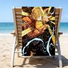1pc Agatsuma Zenitsu (4) Beach Towel, Beach and Seaside Swimming Pool Equipment, Fashion Pattern, Rectangular, Travel Essentials