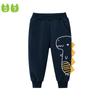 Брендовые детские спортивные штаны высокого качества на гусеничном ходу для мальчиков, детские брюки с изображением динозавра