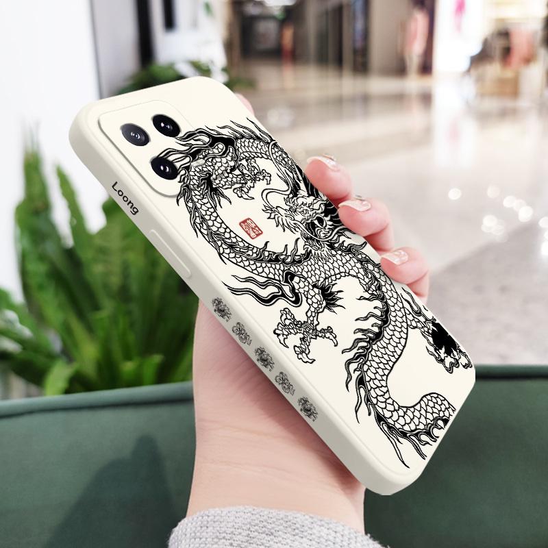Чехол для телефона 'Крылья Дракона Летают' для Xiaomi Mi 15T 14 14T 13 13T 12 12X 12T 12S 11 11T 10 10T 9 9T Pro Lite Жидкий Силиконовый Чехол