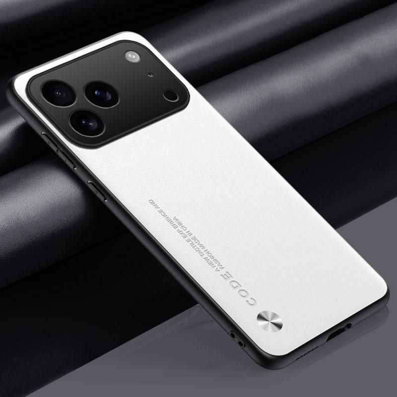 Роскошный чехол из искусственной кожи для iPhone 17 Pro Max, задняя крышка, силиконовый чехол для телефона с полной защитой для iPhone Air iPhone17 Pro 5G Coque