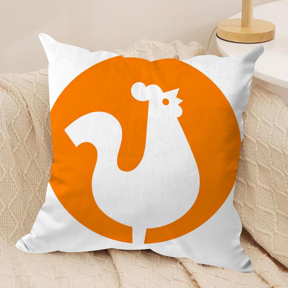 Fried Chicken PPopeyeS Cushion Cover Pillowcase Ultra Soft Skin Friendly Fabric Cloud Like Comfort Concealed Zipper
