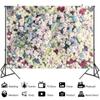 Rose Flower Wall Backdrops Wedding Birthday Floral Theme Party Background