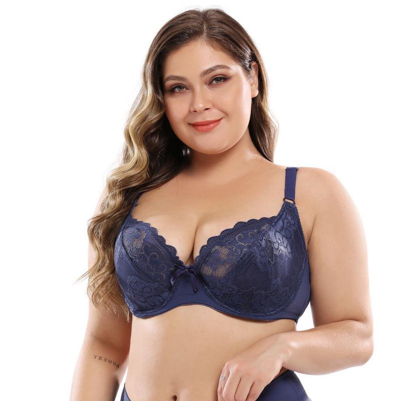 Fat Women Bras Women's E Cup Plus Size Underwear