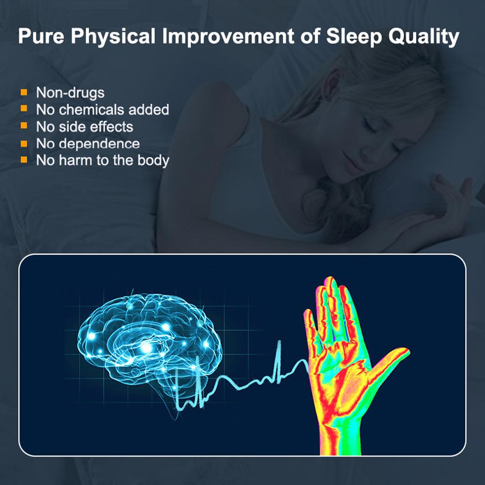Microcurrent Sleep Aids Digital Handheld Hypnosis Instrument Night Anxiety Pressure Relief Nerves Soothe Help Sleeping Device