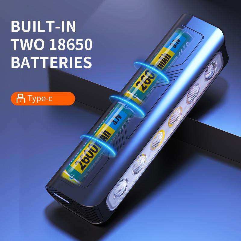 HC6 2000 люмен велосипедная фара перезаряжаемый фонарик высокой интенсивности снаряжение для кемпинга и верховой езды аксессуар для ночного велоспорта для горных велосипедов