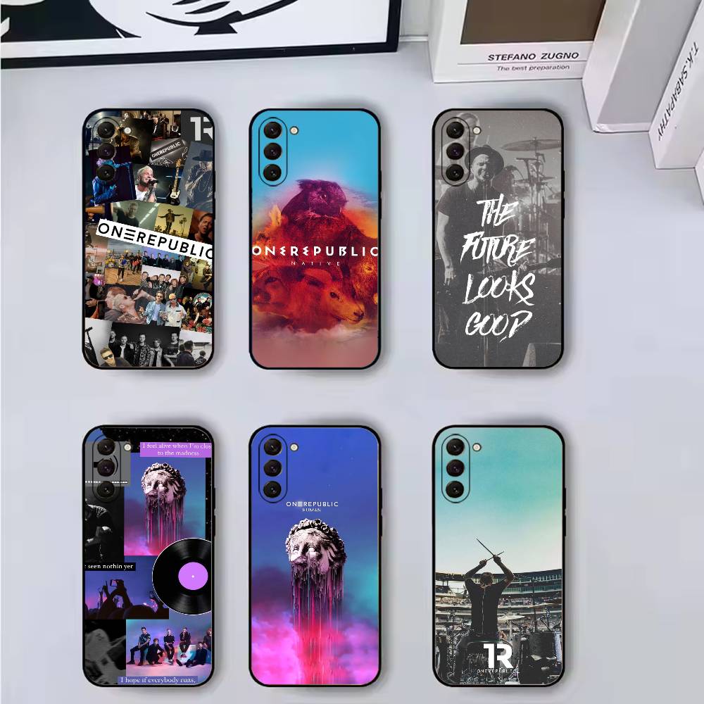 Rock B-Band OneRepublic Phone Case For Samsung Galaxy A73,A72,A71,A70,A53,A52,A51,Soft Silicone Black Cover