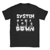 Novelty Punk Rock Band System Of A Down Tshirt Unisex Round Neck Short Sleeve Clothing Cotton Summer Top Tee