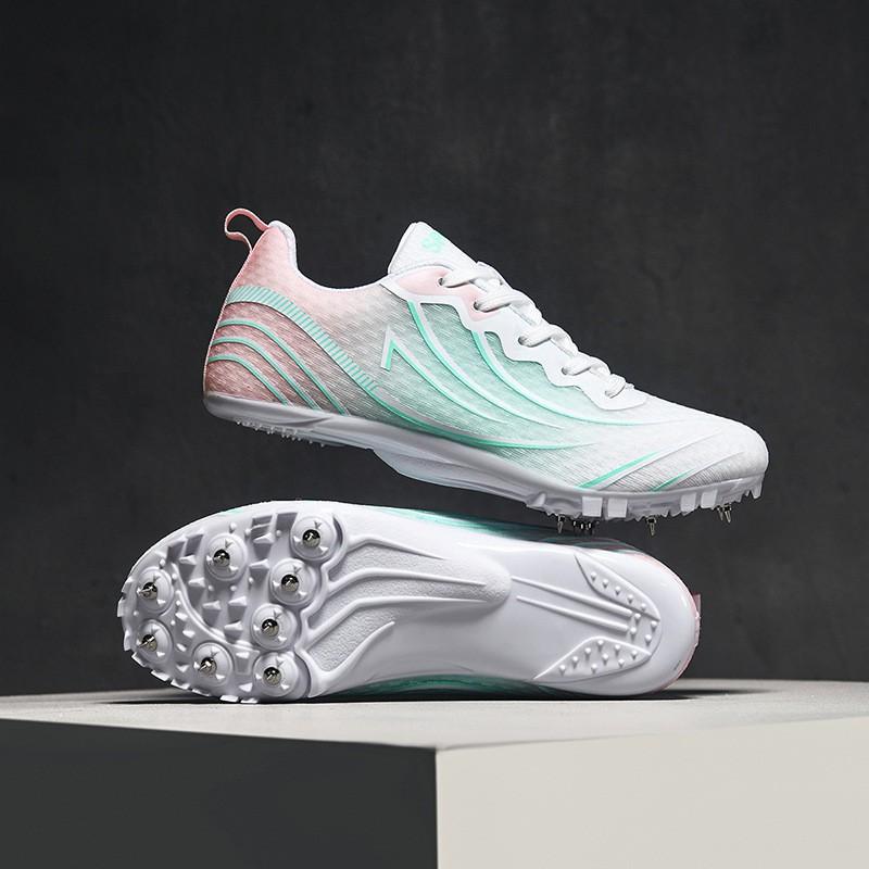 Track Field Spike Shoes Men Women Lightweight Running Sprint Jump Middle Distance On Synthetic Tracks