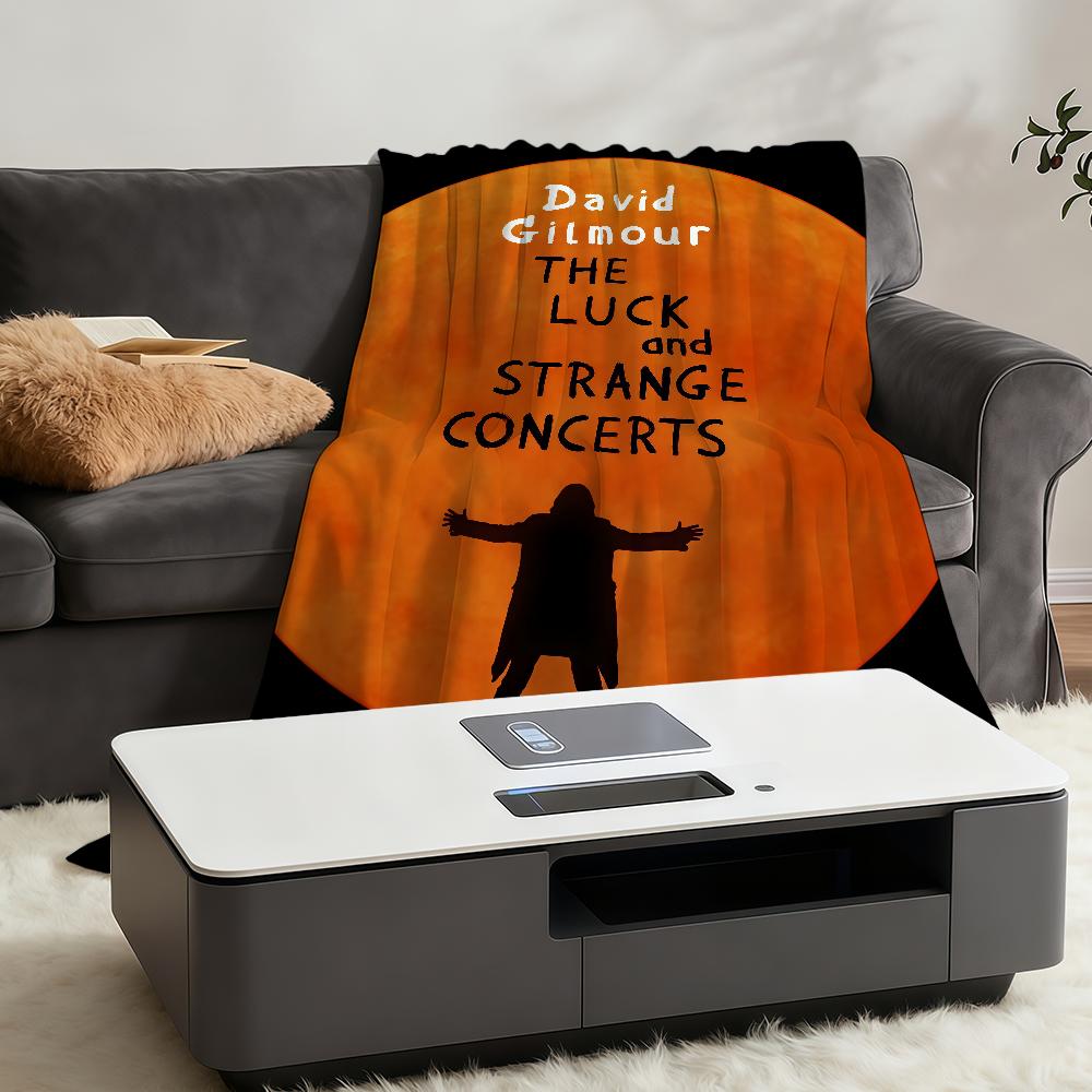 Blanket Throw Super Cosy Plush Living Room Singer Sofa D-DavidS-ES Couch 2025 Childish Album Birthday G-GilmourS-ES Gifts
