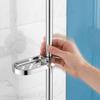 Clip-on Design Soap Holder ABS Soap Tray Shower Rod Soap Dish  Bathroom Shower Kitchen Sink