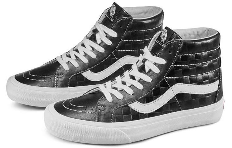 Sk8 Vans-Hi Reissue 6 'Тисненая клетка - Черный' VN0A4BVGXKU