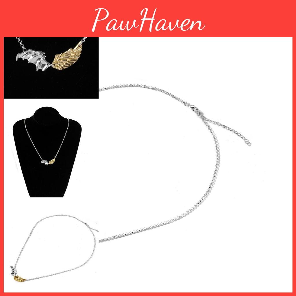 Fashionable 2021 Women's Necklace With Dual Color Plated Wings Unique Geometric Style For Elegant Outfits