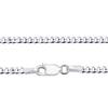 Серебряная цепочка 925 пробы, кубинское плетение, 40 см [Sears], ширина 2,8 мм, длина, scd80-40