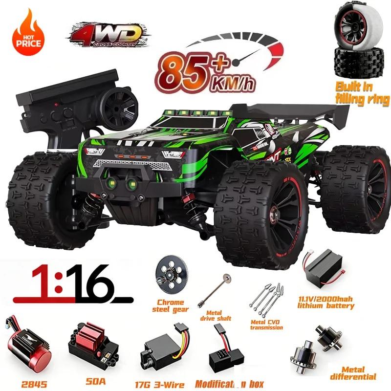 9522PRO Высокоскоростная радиоуправляемая машина 85 км/ч 1:16 Профессиональный Бесколлекторный 4WD Внедорожный Дрифт Радиоуправляемый Гоночный Автомобиль для Взрослых Грузовик