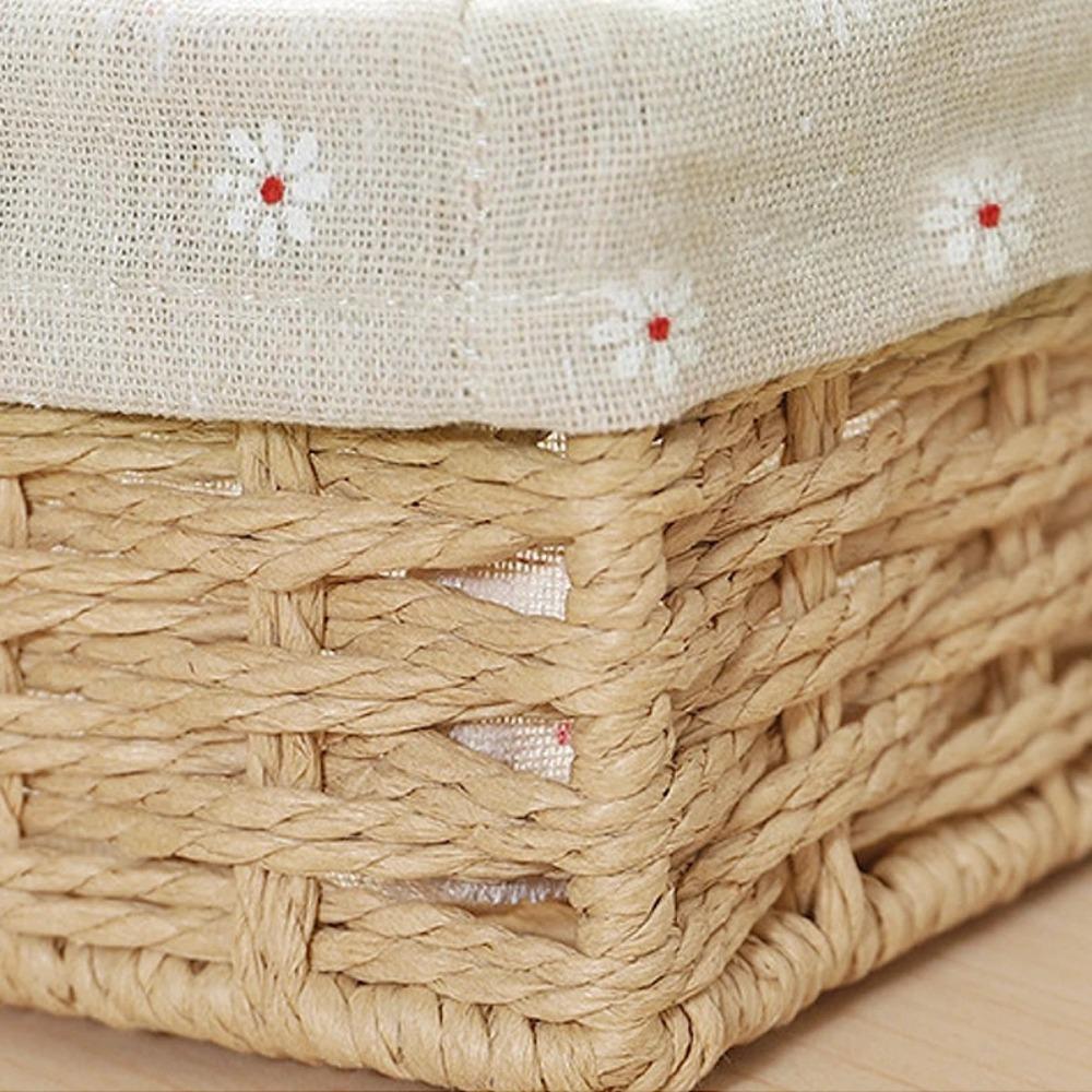 Прямоугольные корзины для хранения игрушек, коробка для косметики, практичная корзина для белья