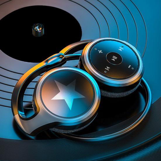3 в 1 Bluetooth-совместимая 5 шейная гарнитура MP3-плеер FM-радио TF-карта