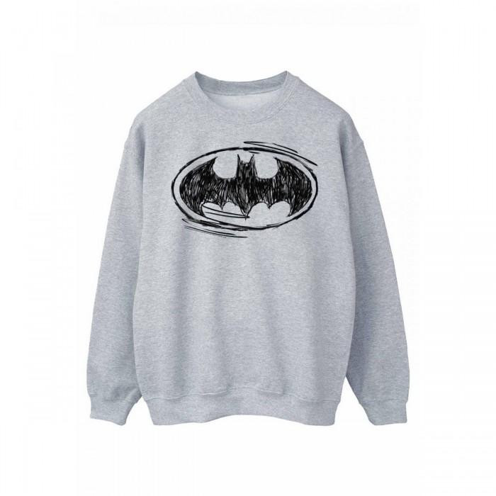 Batman Womens/Ladies Sketch Logo Sweatshirt