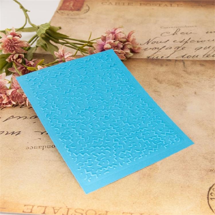 Папье-маше Папка для тиснения Текстурированный Художественный узор Шаблоны для тиснения для детского творчества Изготовление открыток Скрапбукинг