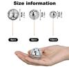 24pcs Reflective Discos Ball Cupcake Toppers Cake Decorations for Wedding Birthday Party Supplies Dessert Accessories