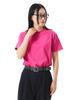 Beams Boy S/S TEE Boy Embroidery Crew Short Sleeve T-Shirt Women's FUCHSIA 1