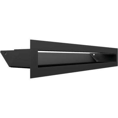 Вентиляционная крышка LUFT 6x40 черная Slim