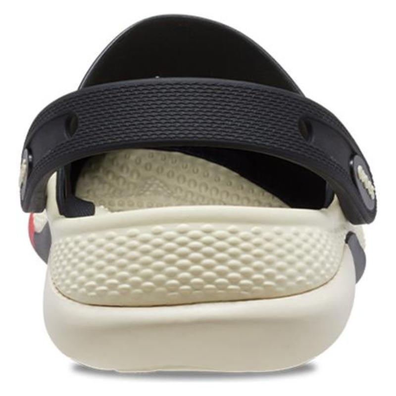 Crocs LiteRide 360 PU Повседневные Универсальные Сандалии Унисекс Черный