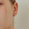 Loveenb [14K Gold] Essential 0.1 Carat Lab Diamond Ring Earrings
