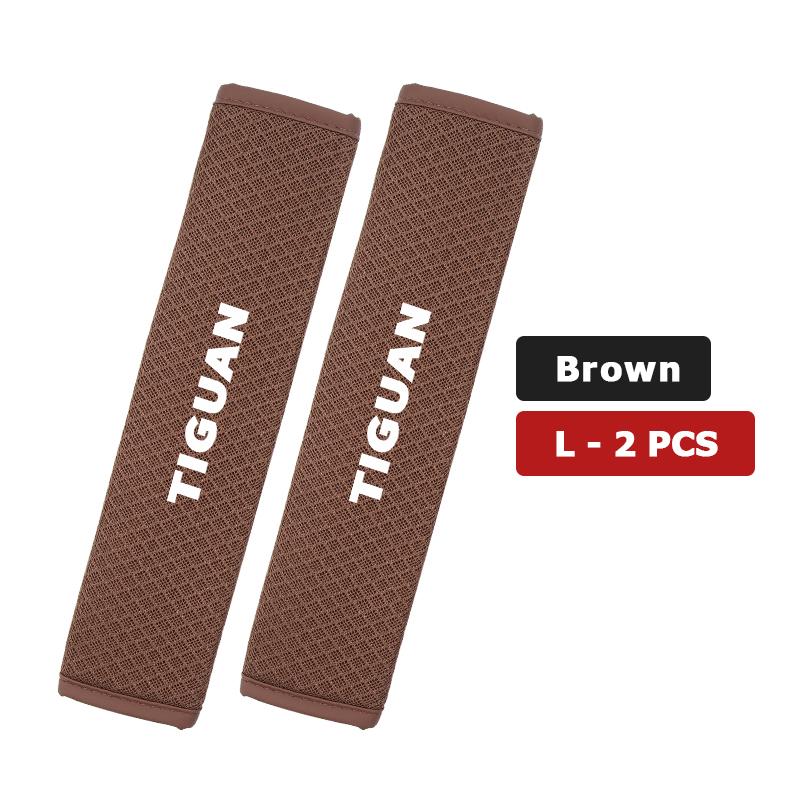 VFHJQ1 Car Seat Shoulder Belt Cover Pad Protective Auto Accessories For Volkswagen VW Golf Jetta Passat mk4 mk5 mk6 CC B5 B6 B7 Golf