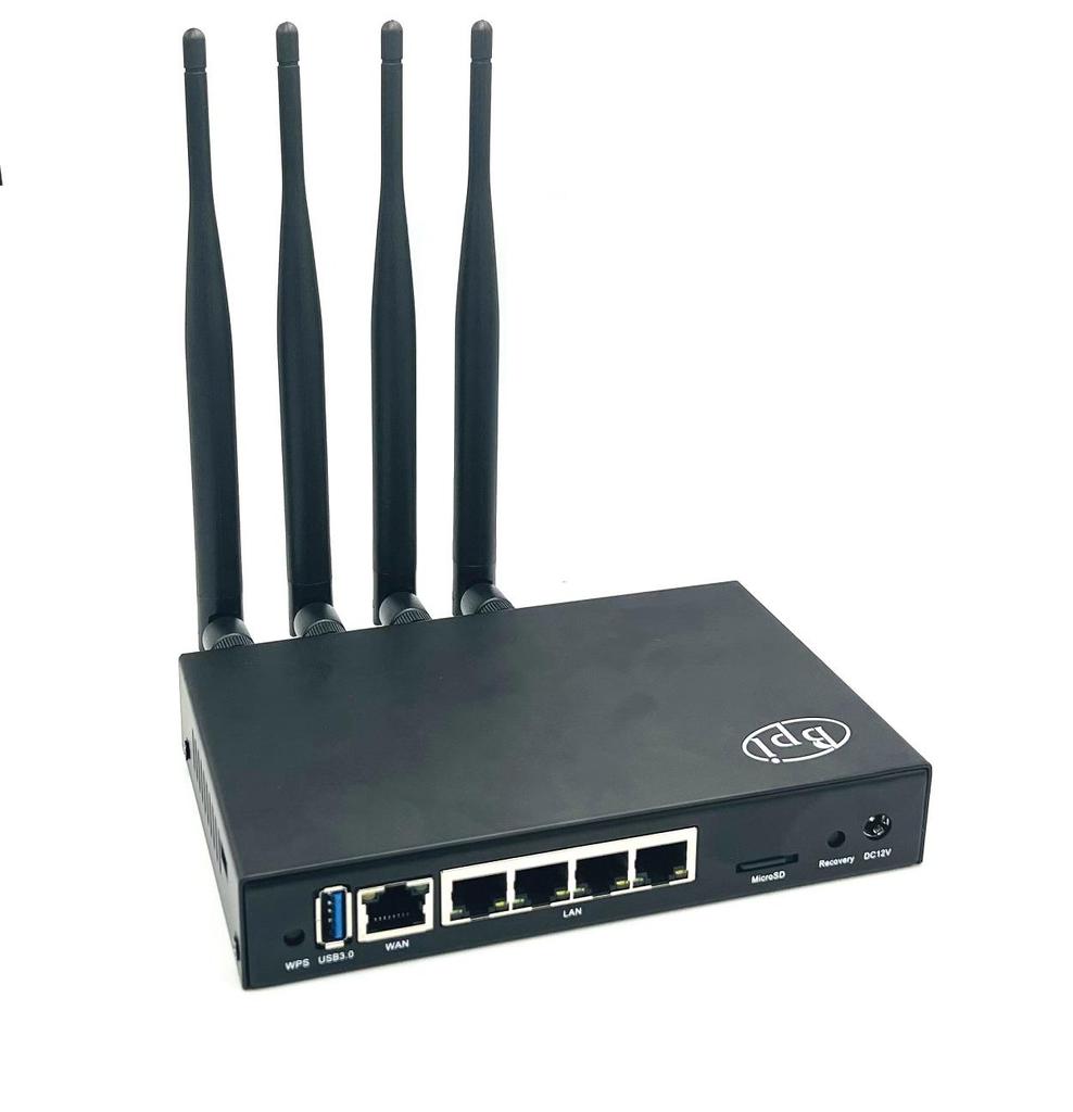 Металлический корпус для умного роутера Banana Pi BPI-R64