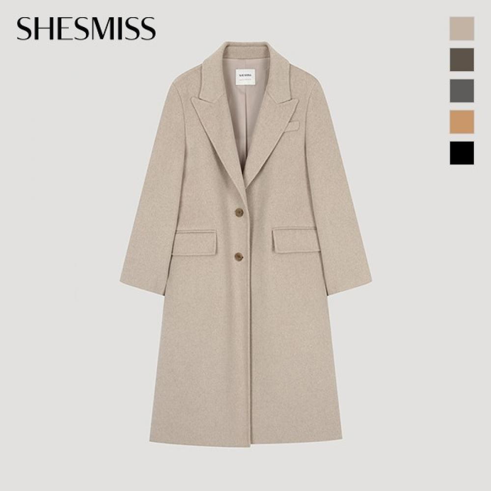  She S miss шерстяное пальто ручной работы на двух пуговицах Swhcto42020
