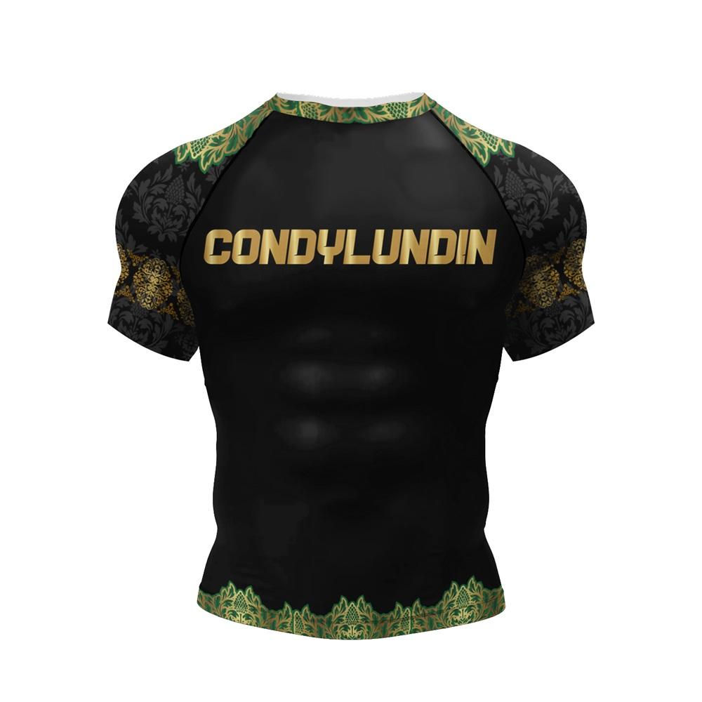 CODY LUNDIN Футболка для ММА с коротким рукавом Рашгард для джиу-джитсу BJJ для мужчин Татуировка Крутая Солнцезащитная Футболка для Велоспорта Серфинга Бокса