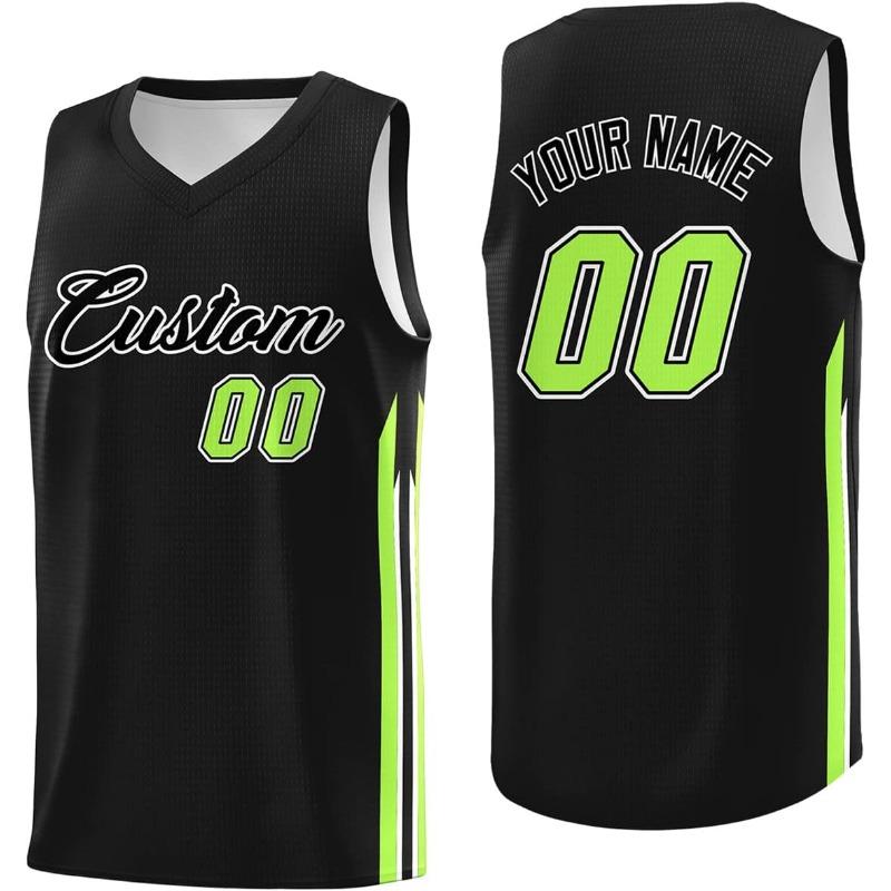 Personalized Your Own Stitched Basketball Jersey Sports Shirt Custom Team Name Number Logo for Men Youth